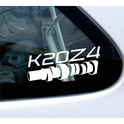 For K20Z4cam style sticker - for Civic Type-R (FN2) 2007-2010 Car Styling