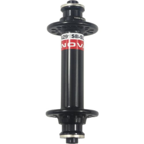 60g SUPER LIGHT 24 Holes Novatec A291SB SL road race bike front hub 24H black 100mm O.L.D. Gauge 14 AL7075 2 sealed bearings