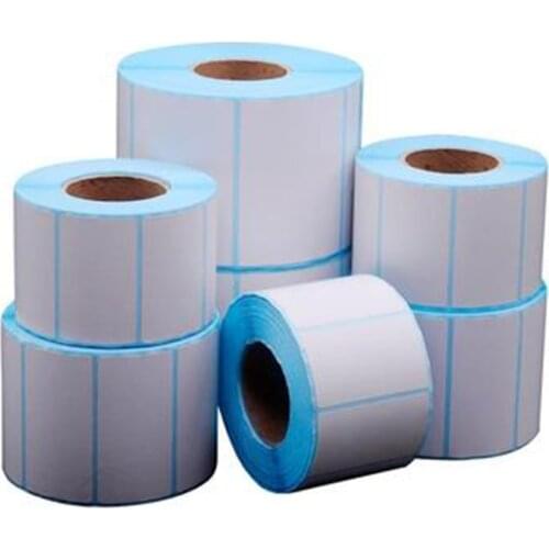 Hot Sale Adhesive Thermal Label Sticker Paper Supermarket Price Blank Label Direct Print Waterproof Print Supplies