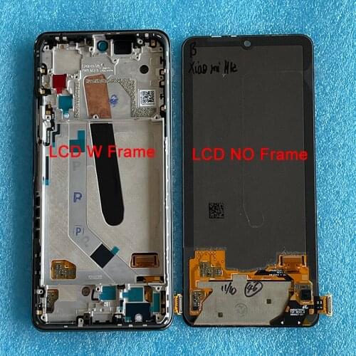 6.67 Original For Xiaomi Redmi K40 K40 Pro LCD Display Screen Frame +Touch Screen Digitizer For Redmi K40 Pro+ K40 Ultra