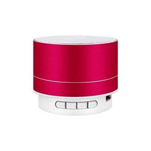 1x mini alloy v4.1 Bluetooth Speaker SD card play lighting for smartphone Laptop Macbook