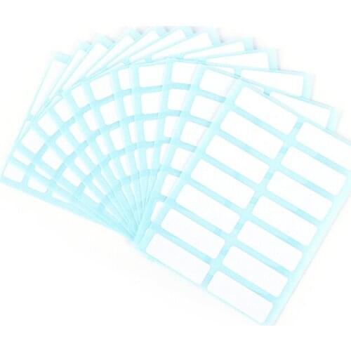 13x38mm Self Adhesive Sticky White Label Writable Name Stickers Blank Note Label