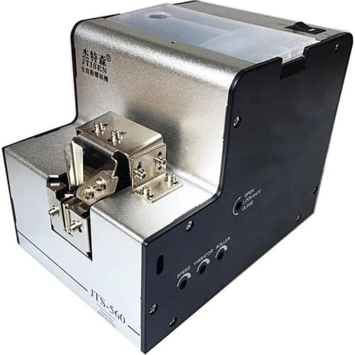 Automatic Screw Feeder Auto Screw Dispenser 1-5MM Adjustable Track Electric Screw Conveyor Machine Screw Length 0-20MM JTS-560