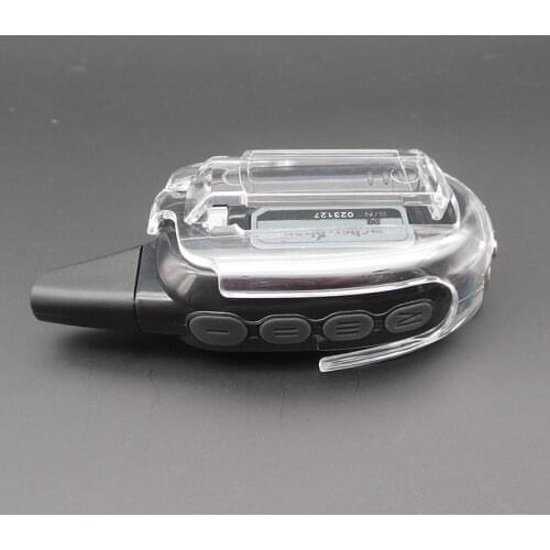 Russian version Scher-Khan Magicar 7 Two Way Car Alarm LCD Remote Controller For Sher Khan Magicar 7 Car Keychain free shipping