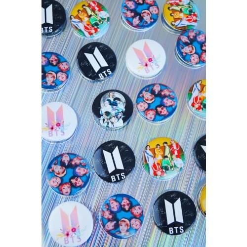 BTSMANIA Badges For Clothes