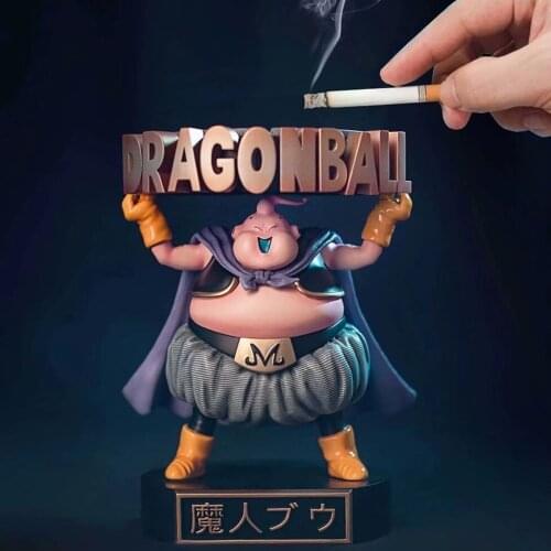 Dragon Ball Z Majin Buu Ashtray Action Figures Toys Model Dragon Ball Super Buu Figurine DBZ