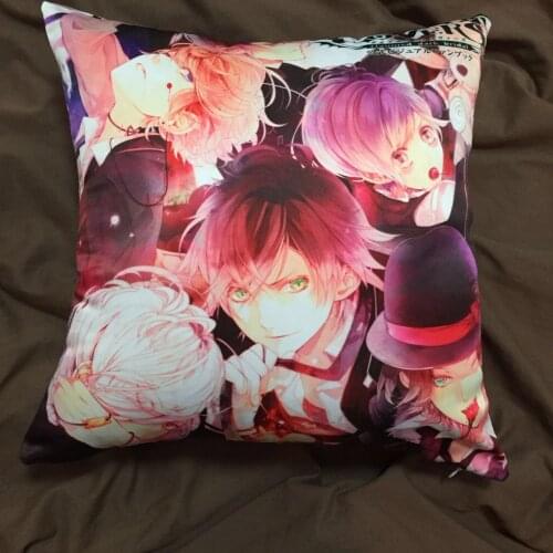 Diabolik Lovers Anime Two Side Pillowcases Hugging Pillow Cushion Case Cover Otaku Cosplay Gift New 020