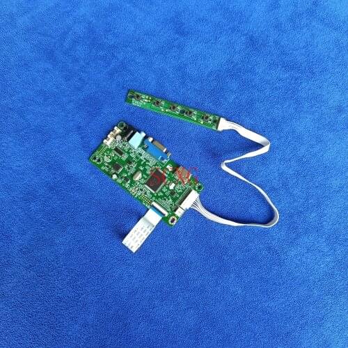 Screen controller board drive Kit HDMI-compatible+VGA For LQ140K1JX01 M140NWR4 R1 M140NWR6 R2/R3 LED PC LCD eDP 30 Pin 1366*768