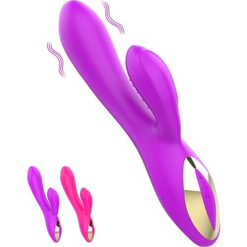 Dildo Vibrator Powerful Masturbation Clitoral Stimulator Rabbit Vibrator 10 Speed Waterproof Sex Toys For Woman Adult Products