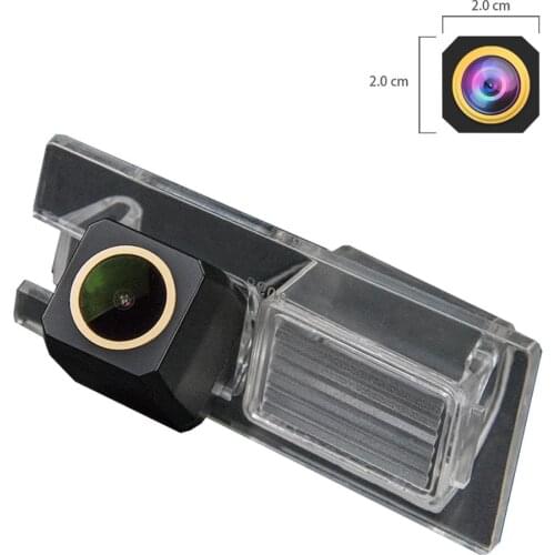 HD 1280x720p 18mm Golden Car Reverse Rear View Backup Camera for Honda Accord Civic EK EK9 FD FD2 City Odyssey