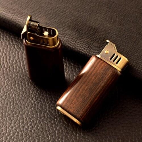 Windproof Kerosene Lighter Creative Fashion Personality Vintage Wheel Cigarette Lighter Mens Gift