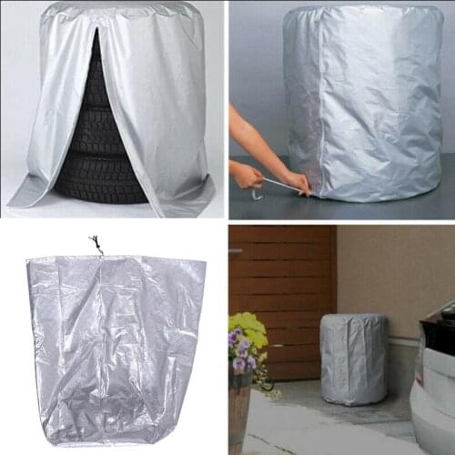 S/L Global Seasonal Tire Storage Cover-Bag Car Tire Covers with Zipper Dustproof Protective Wheel Protector ,Holds 4 tires