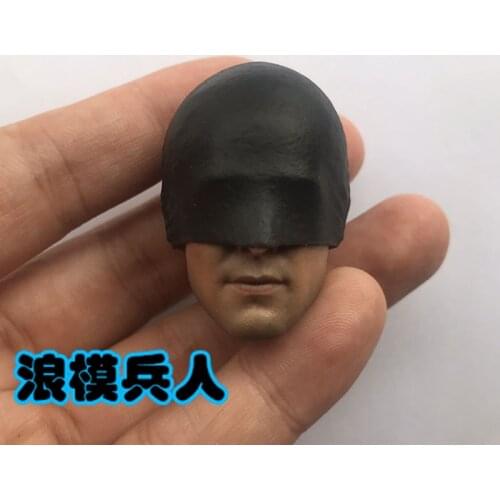 Soldier 1/6 saint ninja samurai masked man dark head sculpture classic 12-inch man figure available