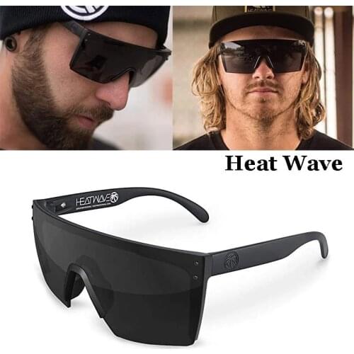 2021 Fashion Men Luxury Heat Wave Square Pilot Sunglasses For Women Vintage Sport Driving Brand Design Sun Glasses Oculos De Sol