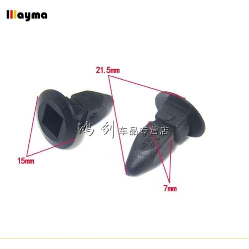High quality Car Bumper Fender Apron Screw Grommet Nut Clip For Audi A4 For VW Golf Passat sale by bulk 10 20 50 100 500 pcs