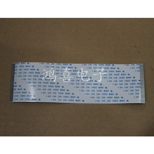 WZSM Wholesale New 10Pcs FFC FPC Flexible Cable 1.0mm Pitch 40 Pins Length 200mm Direction Forward AWM 20624 80C 60V VW-1