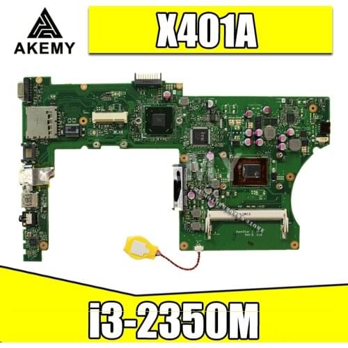 X401A Motherboard i3-2350M rev3.0 For Asus X401A X501A X301A laptop Motherboard X401A Mainboard X401A Motherboard test 100% ok