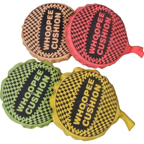 Fun Farting Whoopee Cushion Self Inflating Cushion in Polybag Hallween Party Toy 63HE