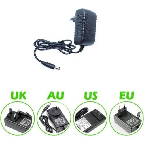 110-240V AC To DC Adapter 12V 2A Power Adaptor Charger Universal Switching Supply 12 Volt LED Light Strip Plug