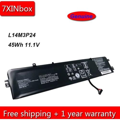 7XINbox 45Wh 11.1V Genuine L14M3P24 L14S3P24 Laptop Battery For Lenovo Ideapad Xiaoxin 700 R720 series Tablet