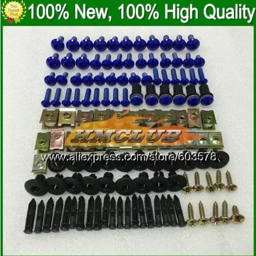Fairing bolts full screw kit For KAWASAKI NINJA ZX2R ZXR250 93 94 95 ZX2R ZXR 250 ZX-2R ZXR-250 96 97 CL4 Nuts bolt screws Nut
