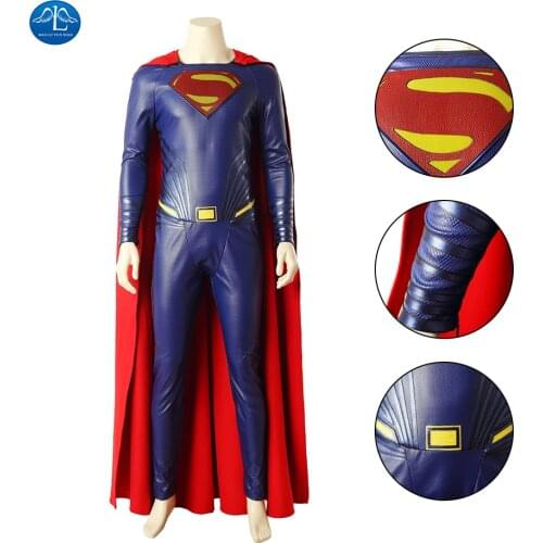 Manluyunxiao Men Cosplay Costumes Tights Jumpsuits Superhero Halloween Zentai Suit Cloak Halloween Costume for Kids Sets