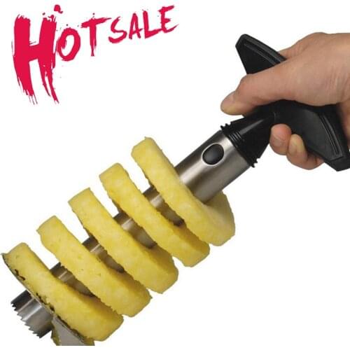 Stainless Steel Pineapple Peeler Cutter Easy Fruit Parer Cutting Tool Home Kitchen Western Restaurant Accessories 3 Colors
