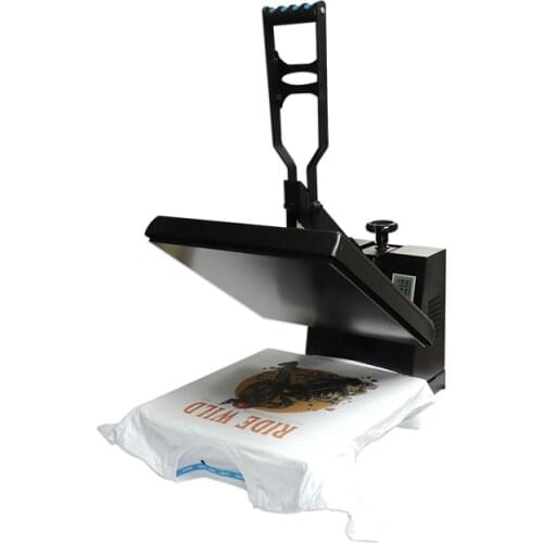 Heat Press Machine Flatbed Sublimation Machine For T-shirt 38*38cm High Press Clamshell Heat Press Transfer Sublimation Machine
