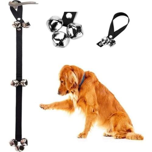 Pet Doorbell Rope Dog Training Doorbell Adjustable Rope Training Door Bell The Stitching Is Fine The Ring Is Strong And Loud