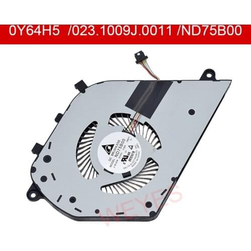 0Y64H5 CN-0Y64H5 DC05V 0.5A FAN FOR DELL Inspiron15-7000 15 7570 023.1009J.0011 ND75B00 -16M17 New