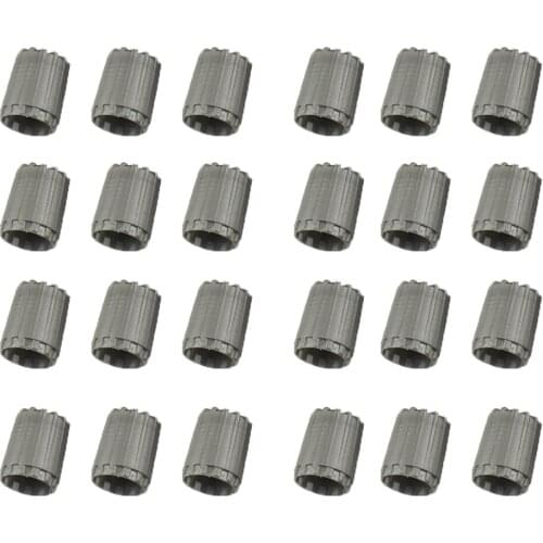 24pcs Car Tire Valve Stem caps Theftproof valve caps Car Wheel Tires Valves Tyre Stem Air Caps Airtight Cover Accessory