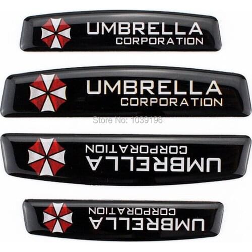 40 x Car Styling Door Edge Guard Protector Strips Anti-collision Anti-scratch Trim Door Edge Guard Black Umbrella Corp Stickers