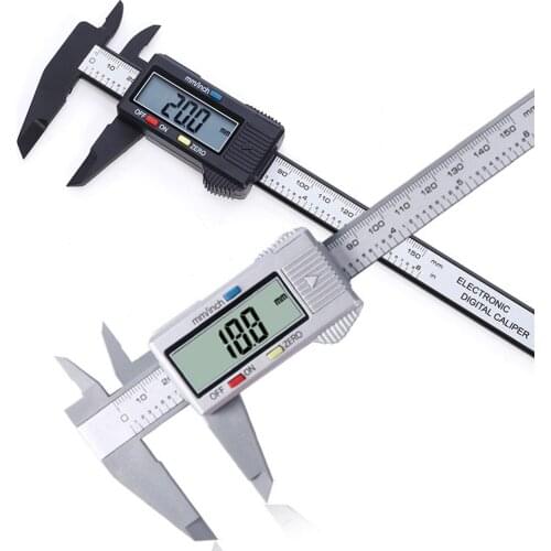 6 inch Digital Caliper Electronic Vernier Caliper 100mm 150mm Calliper Micrometer Digital Ruler Measuring Tool 0.1mm Gauge