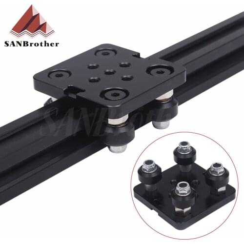 3D Printer part Openbuilds V gantry plat set special slide plate for aluminum profiles V-slot mini five roulette 1set