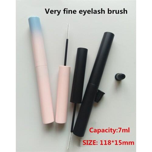 DIY Eyelash Tube Very Fine Eyelash Brush Head Gradient Pink Blue Liquid Eyeliner Mascara Empty Bottle Packaging Material