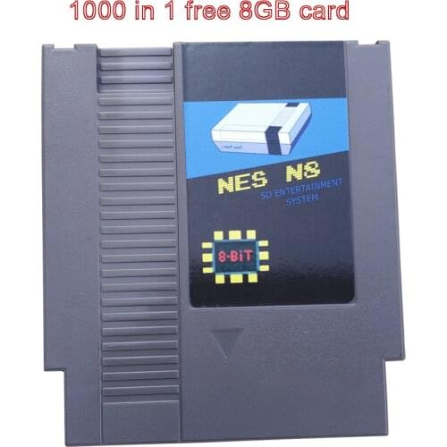 NES N8 game card retro game collection China version suitable for ever drive NES host gift 8G card