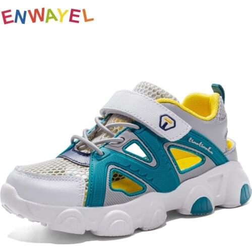 Summer mesh Breathable boys sandals Sneakers kids shoes for girls sport running children Child Casual Students school footwear