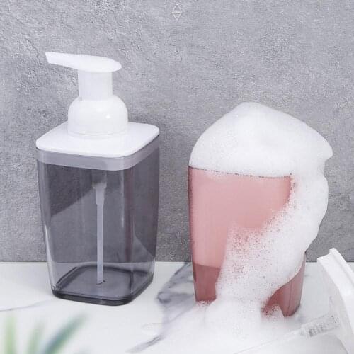 Refillable Empty Foaming Pump Bottle Liquid Soap Lotion Shampoo Dispenser 420ml