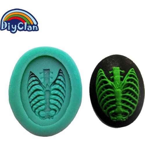 New DIY silicone molds for cake decorating tools Bone fondant mold chocolate mold soap mould baking kitchen cake tool F0299GT35