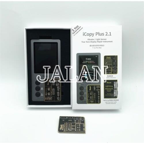 ICopy Plus 2.1 programmer for iphone 11pro 11promax x xs xsmax 8 7 battery/vibration/touch test original color recovery tools