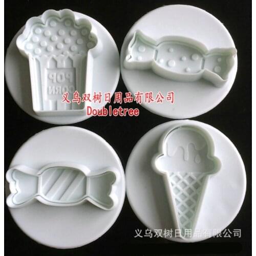 Candy Series Fondant Biscuits Cutter Decorating Sugarcraft Gum Paste Tools Cupcake Kitchen Cookie Accessories E702