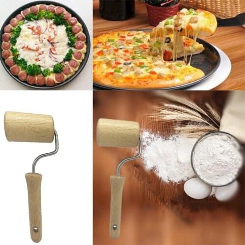 Rolling Pin Wooden Baking Crush Nuts Cookies Kitchen Utensils Baking Practical Pastry Tool Pizza Baker Roller Rolling Stick