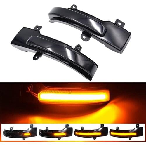 LED Flowing Turn Signal Blinker Light For Mitsubishi Outlander Sport ASX 2013-2020 Lancer 2016 Side Mirror Indicator Flasher