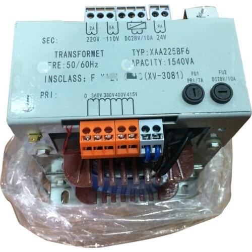 Escalator Transformer XAA225BF6 50/60Hz Capacity 1540VA