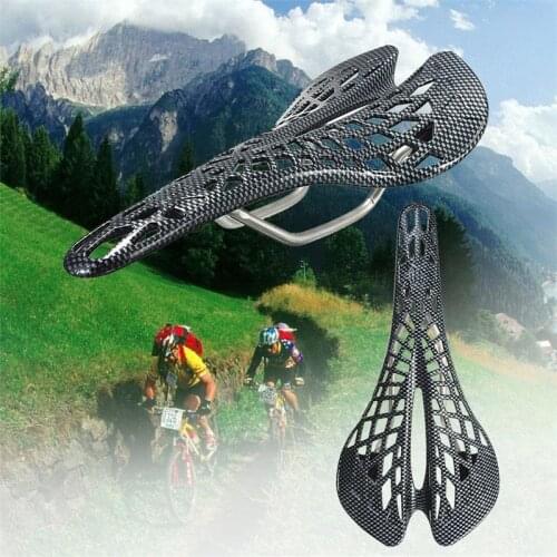280 * 135MM Carbon Mountain MTB Road Bicycle Bike Cycling Hollow Light Weight Saddle Seat