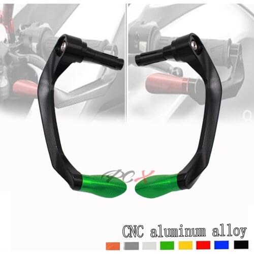 For KAWASAKI NINJA400 NINJA 400 2018 Motorcycle 7/8" 22mm Universal Handlebar Grips Guard Brake Clutch Levers Guard Protector