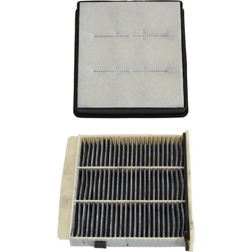 Car Engine Air Filter Cabin Air Filter For Mitsubishi LANCER EVO 2.0T 2000-2006 Outlander 2.4L 2003-2008 MR373756 MR398288