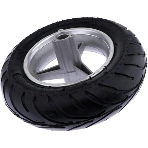 110/50-6.5 Rear Tire + Wheel Rim for 47cc 49cc Mini Pocket Bike
