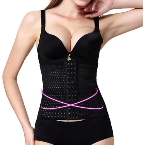 Women Waist Trainer Body Shapers Slimming Belt Modeling Strap Steel Boned Postpartum Band Sexy Bustiers Corsage Corsets