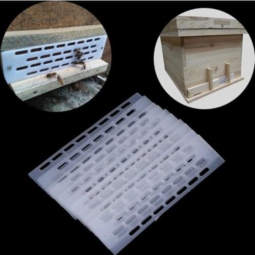 10Pcs Beekeeping Tool Anti Escape Bees Queen Plastic Spacer Frame Hive Equipment